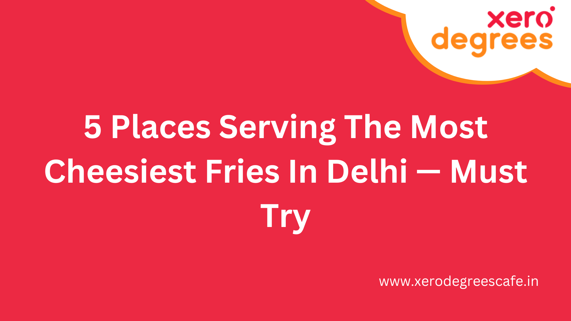 You are currently viewing 5 Places Serving The Most Cheesiest Fries In Delhi — Must Try